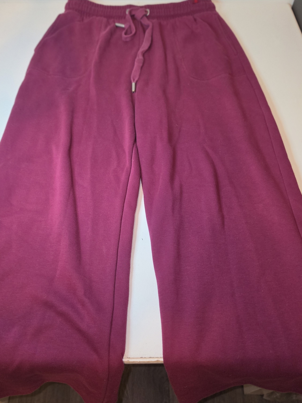 Savage X Fenty Kids Wide-Leg Joggers in Magenta